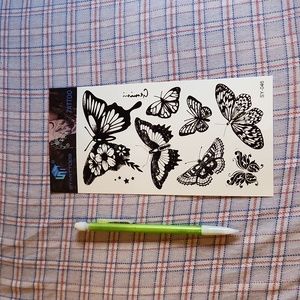 Butterfly Temporary tattoos